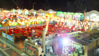 cafe in the nighttime